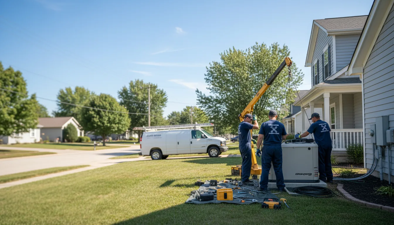 Generator Installation in Shafer, MN near me